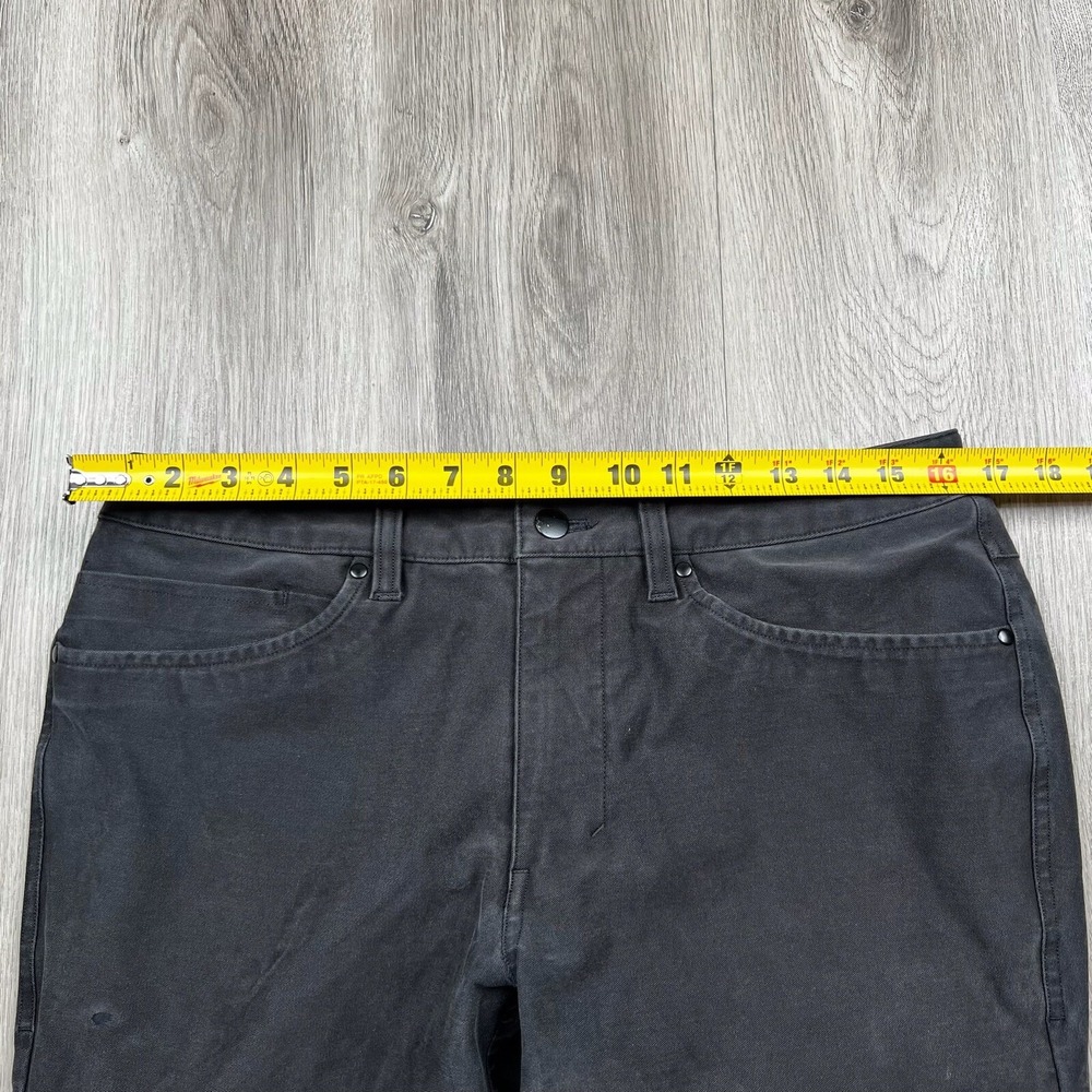 Lululemon ABC Pant Slim *Utilitech 33" Mens Size 31 Black - Picture 9 of 16
